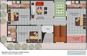 Type A 250 Sq Yards Prototype House For Mehdia City By Mankani Architecture Floor Plans House Plans How To Plan