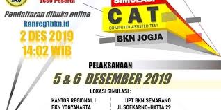 Pengumuman jumlah kuota formasi cpns pemprov yogyakarta akan diumumkan lewat situs web resmi. Ada Simulasi Cat Di Yogyakarta Untuk Persiapan Tes Cpns 2019 Tertarik