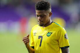 2021 concacaf gold cup, group stage. 90plus July 16 2021 Jamaica Forward Leon Bailey 7 Reacts As The Clock Runs Out During The 2021 Concacaf Gold Cup Guadeloup Fussball International Serios Kompakt