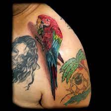 Our commitment does not stop there we are going to be there to answer your questions and help you to care for your new tattoo with our h2ocean aftercare products to help speed the healing process. 90 Cool Parrot Tattoos