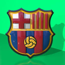 Load in 3d viewer uploaded by anonymous. Fc Barcelona 3d Logo By Demirkale 3docean