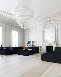 Apartments with a ceiling height of 4 meters and above are very rare nowadays as this type of architecture is not common in new apartment buildings. Innsides On Twitter Parisian Apartment With High Ceilings And Smashing Chandelier By Talcik Demovicova Studio Interiordesign