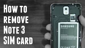 How to unlock samsung galaxy note 3 online instantly? How To Access And Remove The Note 3 Sim Card Bane Tech