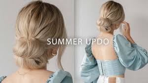 These easy everyday hairstyles for thin hair show how you can style your fine, thin tresses without putting too much pressure on them. Cute Easy Updo For Summer 2020 Youtube