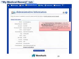 28 Comprehensive Metrohealth My Chart