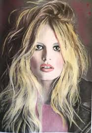 Before boarding, she makes an adjustment. Pin-up by the talented Romain  Hugault.