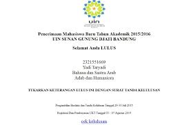 We did not find results for: Pmb Uin Bandung Ujian Mandiri