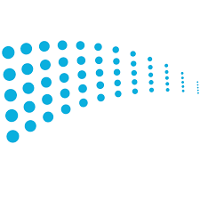 Blue Dots Trail Blue Dot Dots Halftone