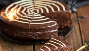 Tarta Telarana De Chocolate Para Halloween Tartas Chocolate Recetas De Cocina