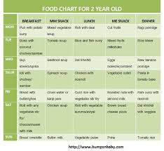 2 Year Baby Food Chart In Hindi Bedowntowndaytona Com