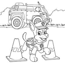 You can now print this beautiful paw patrol chase coloring page or color online for free. Chase Paw Patrol 3 Coloring Page Free Printable Coloring Pages For Kids