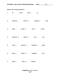 Fill in the blanks with the most appropriate term: 49 Balancing Chemical Equations Worksheets With Answers