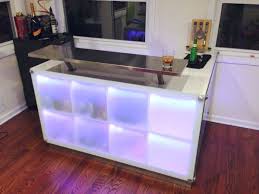 Expedit Drinks Bar Inspired By Another Post Ikea Hackers Ikea Bar Bars For Home Bar Drinks