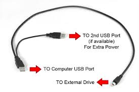 Image result for usb y cable