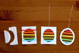 Paper Egg Silhouttes Tut Easter Art Easter Preschool Easter Kids
