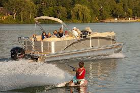 Tubing with a couple kids is nothing compared to the stress of skiing and wakeboarding, especially off a pontoon boat with a 50 hp. Can You Wakeboard Behind A Pontoon Boat Pontoon Authority
