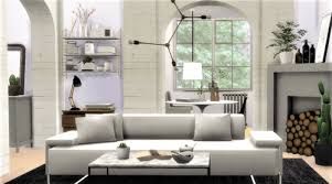 In this living room, lines, simple and modern. Modern Living Room Collection For The Sims 4 Living Room Sims 4 Sims 4 Cc Furniture Living Rooms Modern Living Room