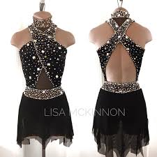 Lisa Mckinnon On Instagram For Sale Pre Owned Custom Lisa Mckinnon I Created This A In 2020 Skating Dresses Figure Skating Dresses Competition Skating Dress