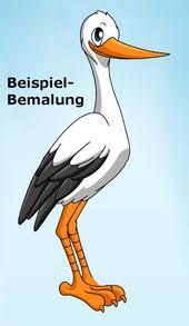 Schablone klapperstorch / storch geburt selber basteln vorlagen elegant holz der klapperstorch ist zu unseren nachbarn gekommen. 15 Storch Ideen Storch Baby Storch Basteln Klapperstorch