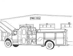 Printable fire department coloring page to print and color for free. Infrastructure Canada Kidfrastructure Colouring Pages Fire Station