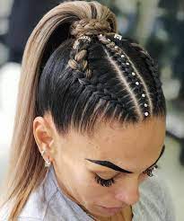 Pin By Ashlee Stankey On Trenz Hair Styles Tail Hairstyle Braided Hairstyles