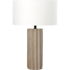 Scallop Concrete Table Lamp Reviews Cb2 Concrete Table Lamp Table Lamp Concrete Table