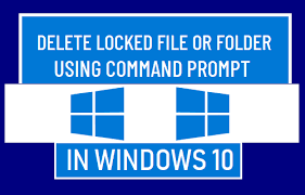 Then you can type rmdir /s folder name (replace folder name with the exact folder name you'd like to delete), e.g. Delete Locked File Using Command Prompt In Windows 10