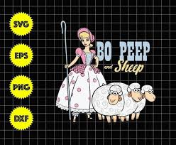 4 Bo Peep And Sheep Svg Kids Disney Svg Disney Svg Toy Story Svg Best Friends Disney Svg Brothe Svg Kids Printable Vinyl Disney Kids