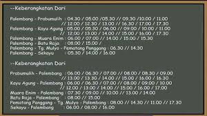 Liburan di palembang hari ketiga, mengujungi tempat wisata alam dan wisata hits kota palembang liburan di palembang hari keempat, istirahat total dan booking kamar hotel di airy rooms naik lrt di palembang dari ampera ke jakabaring. Jadwal Damri Palembang Muara Enim Menulis Indonesia