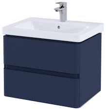 Browse through our many designs to help you organise your home, transforming storage into beautiful pieces that hold beloved items. Rak Resort 650mm Wide Wall Hung 2 Drawer Vanity Unit With Basin