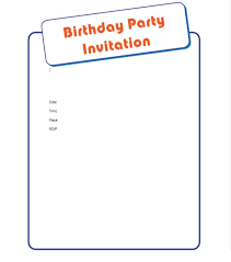 Gather yours with a personalized invitation that fits the style and tone of your event, from backyard bbq's to benefit balls. 20 Free Birthday Invitation Templates Free Word Templates