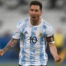 2020 adidas lionel messi argentina away jersey $ 110.99 msrp $ 119.99. Messi Goal Video Argentina Star S Copa America Free Kick Vs Chile Sports Illustrated
