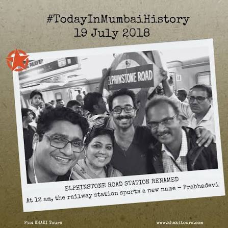 What is the history behind the names of Mumbai's western railway stations?