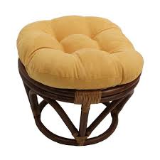 overstock com online shopping bedding furniture electronics jewelry clothing more rattan ottoman papasan chair round footstool