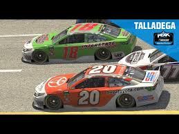 Man i swear the 2019 fall race at talladega had the most airborne moments than in any other nascar race. Full Race Enascar Peak Iracing Series Talladega Youtube