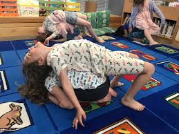 The yoga kids are multicultural from seven countries. Animal Partner Yoga Poses For Kids Namaste Kid