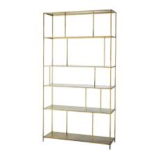 In order to satisfy and honor these, i read about 20 books every year. Gold Metal Shelf Simply Maisons Du Monde