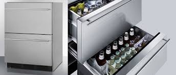 Five racks are moveable and removable so you can fit in a wide selection of your favorite beverages. Top 5 Outdoor Undercounter Refrigerator Drawers Appliances Connection