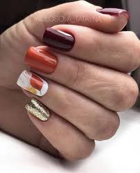 Fall Toe Nails Cute Nails For Fall Plaid Nails