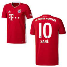 Diese trikots sind etwas für waschechte fans eines der beliebtesten deutschen fußballclubs. Adidas Fc Bayern Munchen Trikot Home Kinder 2020 2021 Sane 10 Sportiger De