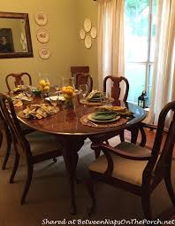 Ceramic tile inlay and metal table dimensions: An Italy Inspired Table Setting A Special Story Between Naps On The Porch