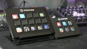 The buttons on top allow the lcd to shine through for the backlight icons, and push down on a touch matrix to trigger button presses. Elgato Stream Deck Mini Vs Big Stream Deck Review Youtube