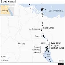 Shows the cargo ship mv ever given stuck in the suez canal near suez, egypt, tuesday, march 23, 2021. Q8pimu3ldnfpwm