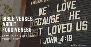 Bible Verses About Forgiveness - 45 ...