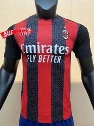 Short sleeved gameday jersey with sponsor. Ac Milan 20 21 Wholesale Home Player Version Cheap Soccer Jersey Sale Ac Milan 20 21 Wholesale Home Player Version Cheap Soc Soccer Jersey Soccer Kits Ac Milan