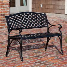 Cadiz aged bronze cast aluminum loveseat bench glider. Patioflare Cast Aluminum Bench Costco