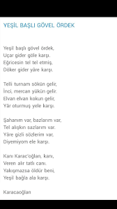 Yesil Basli Govel Ordek Ucar Gider Gole Karsi Karacaoglan Yesil Mercan