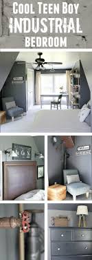 Industrial bedrooms exude calm and cool. Industrial Teenage Bedroom Makeover On A Budget Orc Reveal Noting Grace