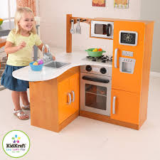 Easy kids arts & crafts projects you can do right in your (tiny) kitchen. Amazon Com Kidkraft Limited Edition Orange And Honey Kitchen 00192 Toys Games 199 95 Kids Play Kitchen Play Kitchen Kidkraft Kitchen