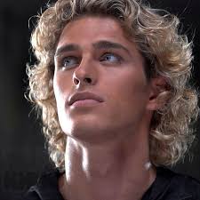 Vasiliy Stepanov Rhaegar Long Blonde Curly Hair Curly Hair Men Beautiful Men Faces